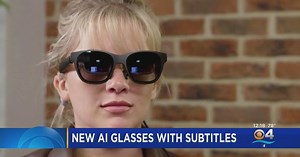 Smart glasses let deaf people see & rewind conversations