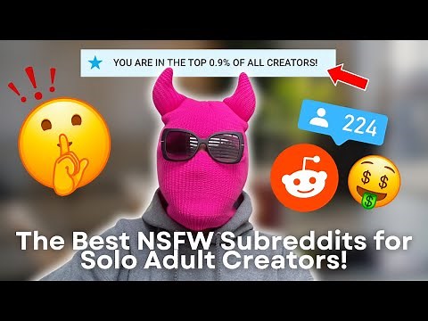 Best NSWF Subreddits to Promote OnlyFans | List of NSFW Subreddits for Adult Content Creators