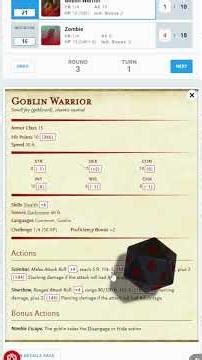 Zombie Vs Goblin Warrior | Epic D&D Encounter