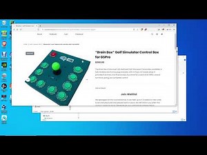 How to setup your Brain Box Quick Launch with the MLM2PRO GSPro Connector