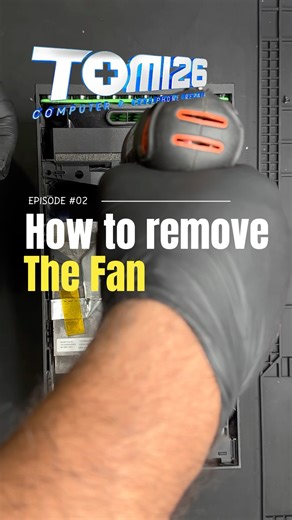 How to remove the Fan Xbox Series X