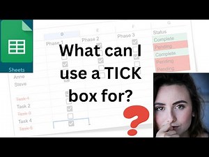 Insert a check Box with Conditional formatting In Google Sheets