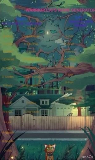 Warrior Cats Name Generator #Warrior cats