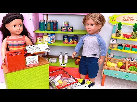 What Happens When Dolls Go Grocery Shopping?