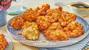 Corn fritters recipe