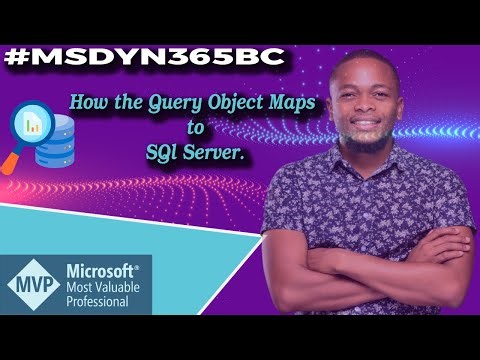 How the query object maps to SQL Server in Microsoft Dynamics 365 Business Central AL programming.