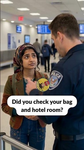 Passport Lost at the Airport – Follow These Steps! ✈️ #englishlearning #travelhacks