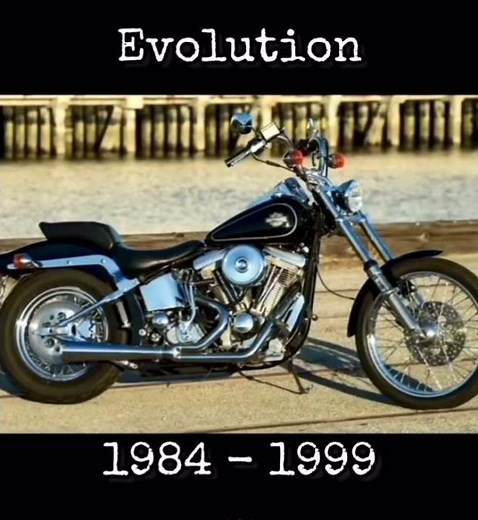 Harley-Davidson Motorcycle Engine Evolution 3