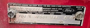1976 F500 VIn decode - Ford Truck Enthusiasts Forums