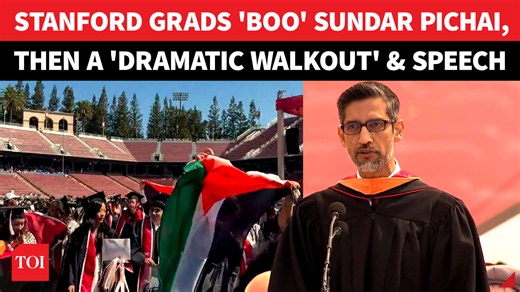 I see the empty space: Sundar Pichai's full Stanford speech as grads stage dramatic walkout