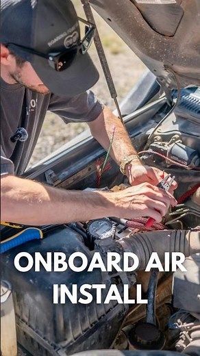 🚨 Big upgrade: We’ve got onboard air! #viair #aircompressor #offroad