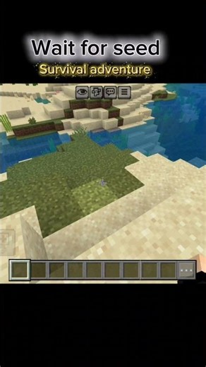 Best seeds for Survival adventure 😀#minecraft #minecraftshorts