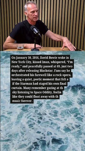 Did You Know Bowie’s Last Words Were “I’m Ready” & He Planned His Own Death Like a Final Album