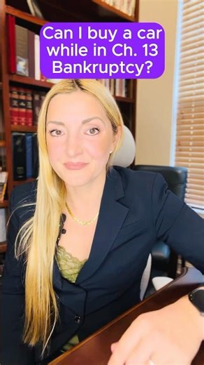 Can I buy a car in Chapter 13 Bankruptcy? Cape Coral Lawyer Explains