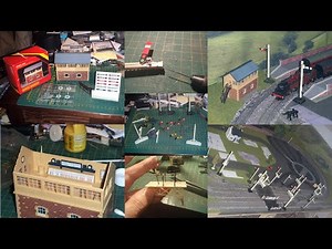 OO Gauge 38, Hornby Signal Box, Signals, etc