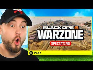 Spectating the NEW WARZONE MAP in SEASON 1! (BO6 Area 99 Gameplay)
