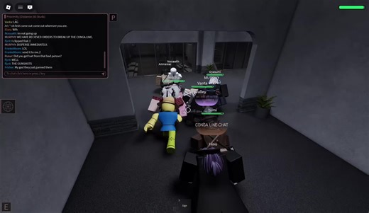 THEY SHOT AT US WE WERE DOING A CONGA LINE#zonenadir #robloxfyp #robloxmyths