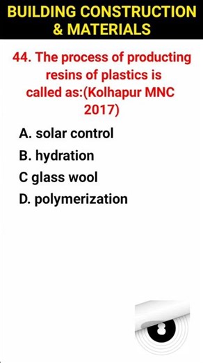 22# PWD JE 2018 I BUILDING CONSTRUCTION AND MATERIALS SSC JE I RRB JE I WRD JE #buildingconstruction