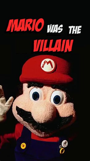 Mario was the villain