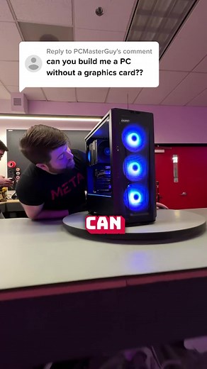 17K views · 268 reactions | PC build with no GPU? 樂 #gamingpc #pcbuild #pcgamer | META PCs | Facebook
