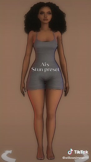 Body presets are so much fun to play with and change it to your liking ! #nourisheveryyou #sims4 #simscc #bodypresets #sims4cc #sims4mods #blacksimmer #customcontent