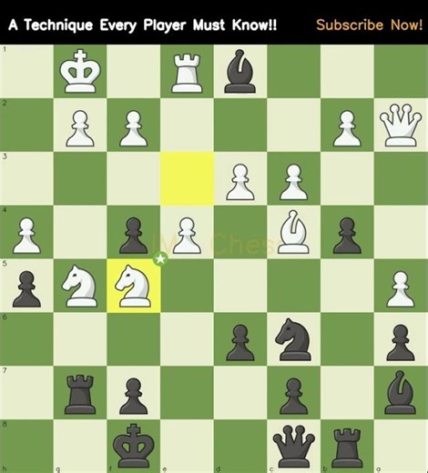 A Technique Every Player Must Know!! #rooksacrifice #chesschallenge #tacticstime