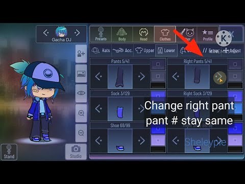 Gacha Club Pant Glitch