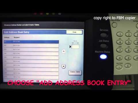 How to Setup SMB Scan on Xerox 7328 - 7346