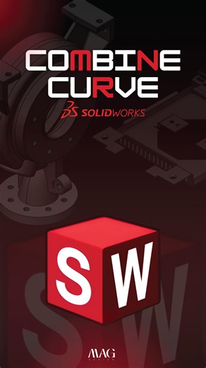 MAGDES | Design Synthesis on Instagram: "Did you know you can create a complex 3D path just by combining two 2D sketches? The Project Curve command is the secret weapon for ergonomic handles, custom wiring, and complex surfacing. Drop a 🚀 if you learned something new today! Follow For More🙏🏻✨ #solidworks #cad #design #reel #viral"