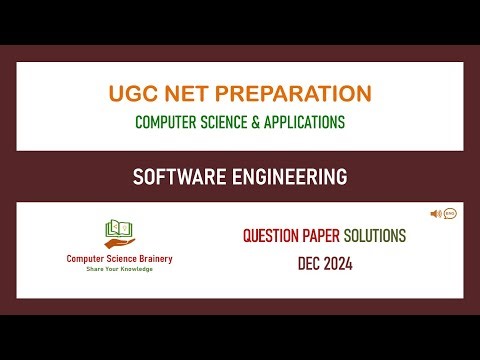 Dec 2024 - Unit 6 - Software Engineering - UGC NET Computer Science Solutions