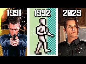 The Evolution of Terminator T-1000 in Video Games! (1992-2025)