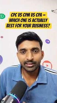 CPC vs CPM vs CPA — Which One Is Best?