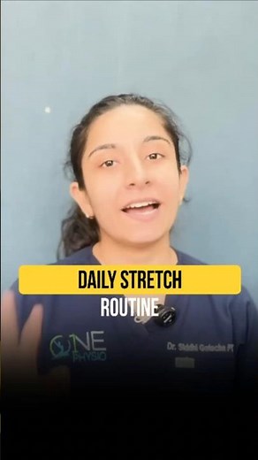 Daily 5 Minute Stretch Routine