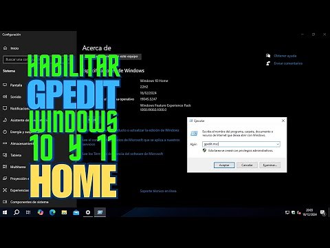 How to enable GPEDIT in Windows 10 and Windows 11 HOME?