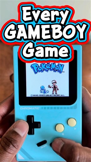 This Isn’t Emulation… But It Has Every Game Boy Game