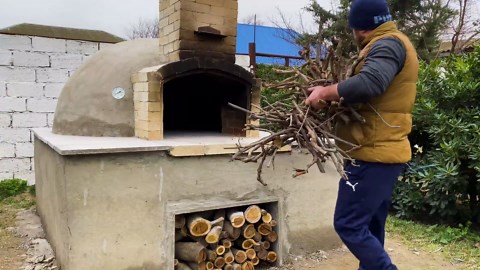 Whole Sturgeon Baked Under a Thick Salt Crust