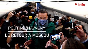 881K views · 10K reactions | Vladimir Poutine et Alexeï Navalny sont au centre d'une tension diplomatique intense. Avec la condamnation à deux ans et demi de prison de son principal opposant, Vladimir Poutine s'est isolé de la communauté internationale. Voici l'histoire d'un duel, qui met la Russie et l'Europe en ébullition signée Alexis Brégère et Jean-baptiste Brunaud | M6 Info | Facebook
