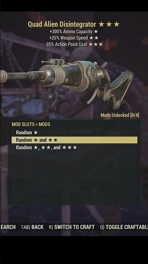 WOW! I Rolled A God Roll Alien Disintegrator!!! | Fallout 76