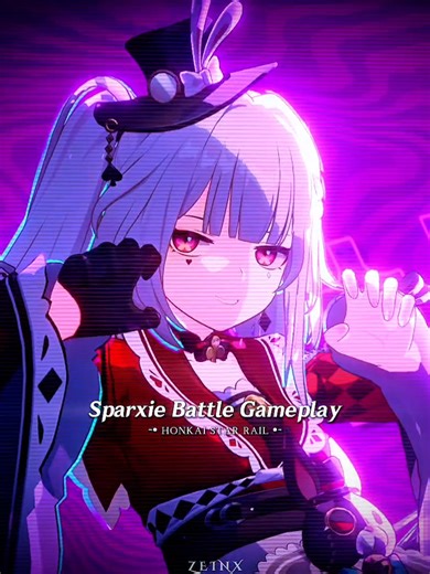 Her Gameplay Looks So Unique || ##honkaistarrail #sparxie #hsrvideo | honkai star rail