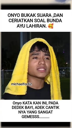 ONYO BUKAK SUARA SOAL AYU LAHIRAN, ONYO KATA KAN HAL INI .... #new