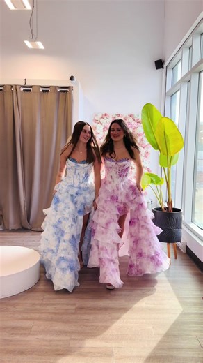 Matching prom dresses — bestfriend edition 💗👯‍♀️ #PromDress#Prom2026#promlooks#PromOutfit#fyp @ALYCE Paris @AMARRA