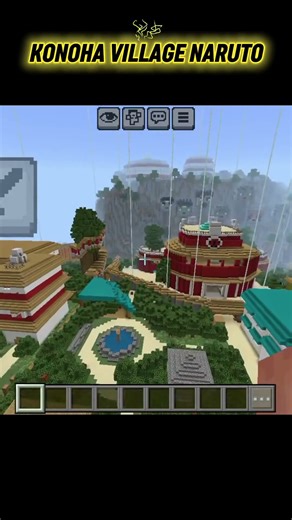 KONOHA VILLAGE NARUTO #minecraft
