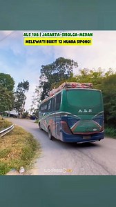 72K views · 981 reactions | Bus ALS 108 Dari Jakarta Menuju Kota Medan Via Sibolga Melewati Jalan Berliku dan Ekstrim Bukit 12 Muara Sipongi #als108 #jakarta #sibolga | duakotopas.com | Facebook