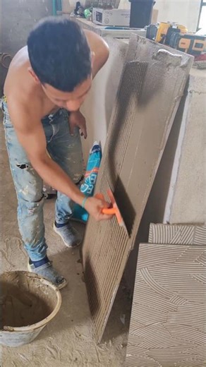 a double gluing 🧱 #construction