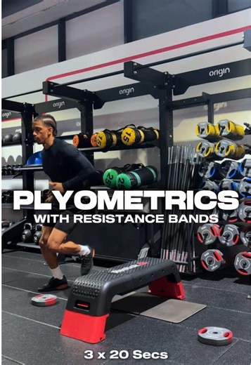 Explosive Plyometrics Training with Resistance Bands