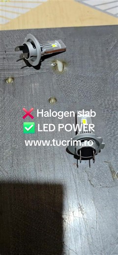 🔥 Upgrade instant de lumină! Set 2 Becuri LED H7 Auto – 200W, 21.000 lumeni, 6000K 💡 Lumină albă rece 🔧 Montaj 1:1 cu halogen ⚡ Plug & Play, fără erori 🚗 Vizibilitate clară, noapte de noapte 👉 Ideal pentru șoferii care vor mai multă lumină, fără bătăi de cap #becuriled #h7led #ledauto #upgradeauto #luminaauto