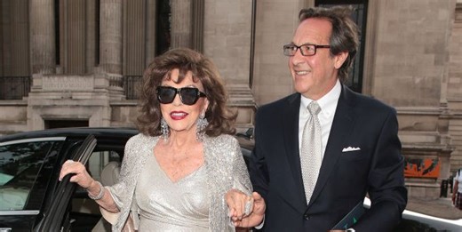 Joan Collins shares her secret to a successful marriage
