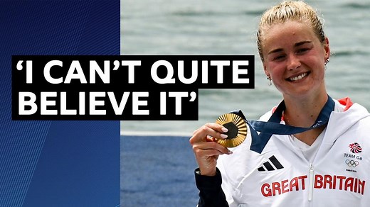 Paris 2024 Olympics: Hannah Scott 'still in disbelief' after dramatic gold medal win