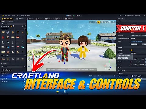Craftland PC Interface & Controls | Chapter 1