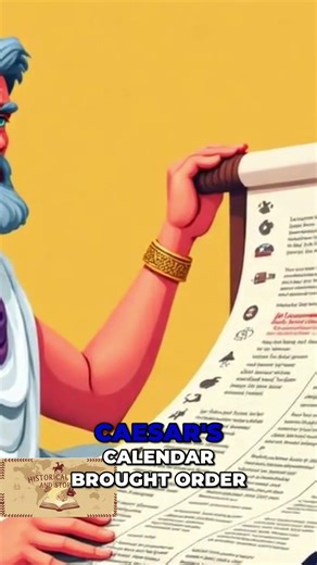 Caesar's Calendar: The 2000-Year-Old System We Still Use! #shorts